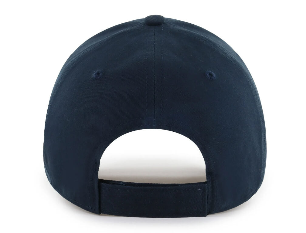 Atlanta Braves Navy Blue Structured Cotton Hat – Unisex, 47 Brand, Official MLB Cap by 47 Brand
