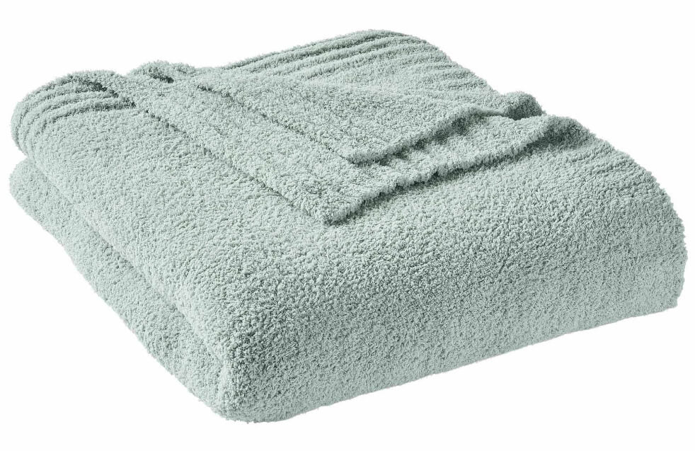 Better Homes & Gardens Knit Blanket – Ultra-Soft Plush Throw in Blush by Better Homes & Garden