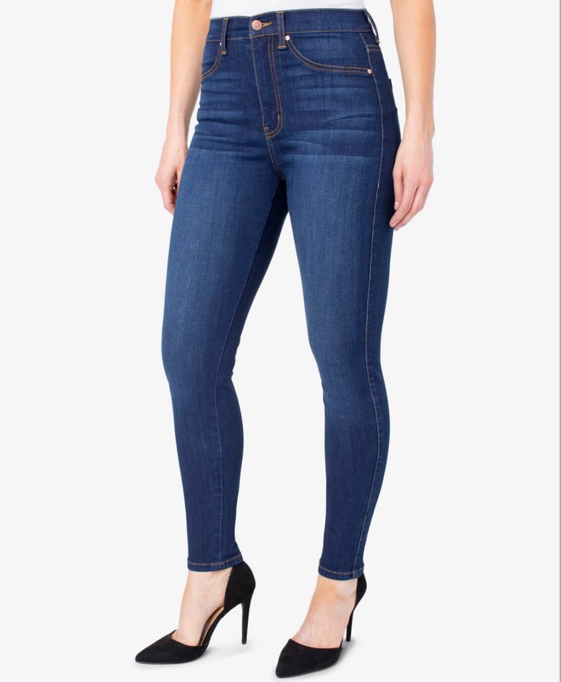 Celebrity Pink High Rise Curvy Skinny Jean, The Deb by Walmart