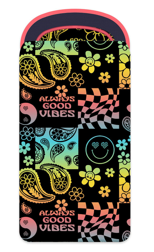 Justice Groovy Vibes Multi-color Desktop Pencil Case, Soft Case style by Walmart