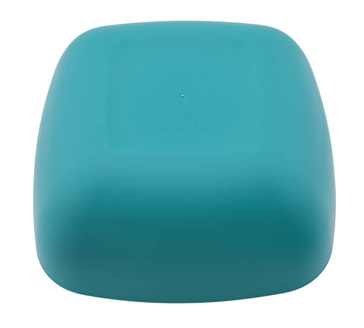 Mainstays - Teal Square Plastic Bowl, 45-Ounce by Walmart