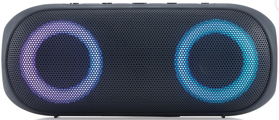onn. Wireless Bluetooth Speaker with LED Lighting by Onn