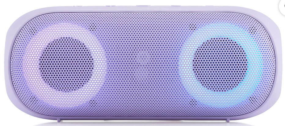 onn. Wireless Bluetooth Speaker with LED Lighting by Onn