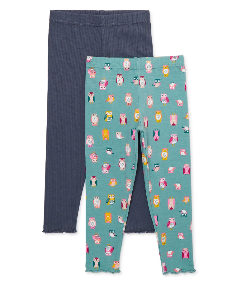 365 Kids from Garanimals Girls Leggings, 2-Pack by Walmart
