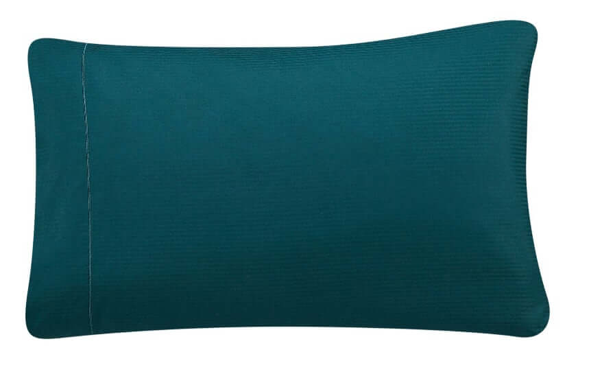 600 Thread Count 100% Luxury Cotton Pillowcases,Striped Teal Rain Green, 1-Pair by Walmart