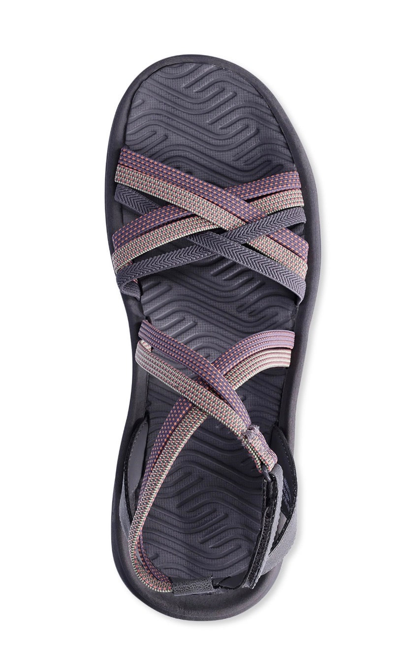 Athletic Works Women's Strappy River Flat Sandals by Athletic Works
