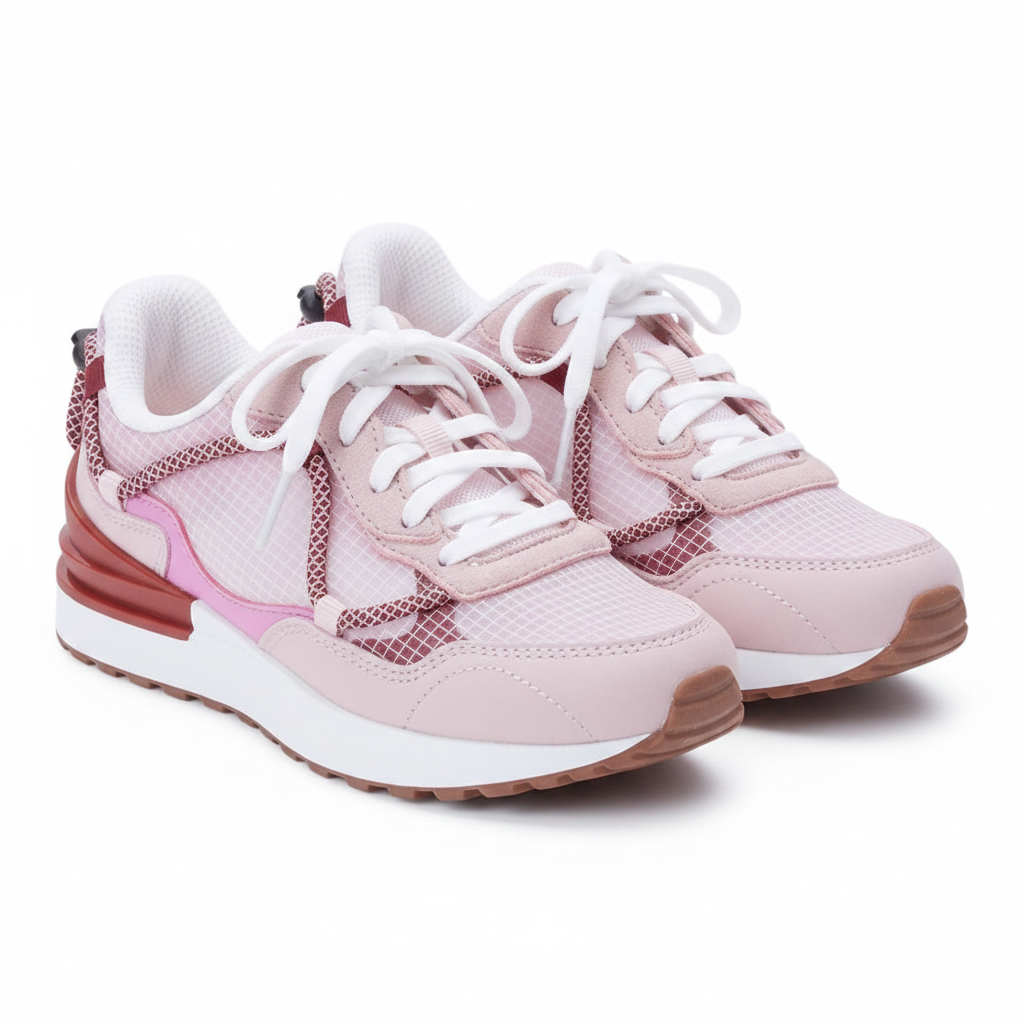Avia Little Girl And Big Girl Bungee Runner Sneaker by Avia