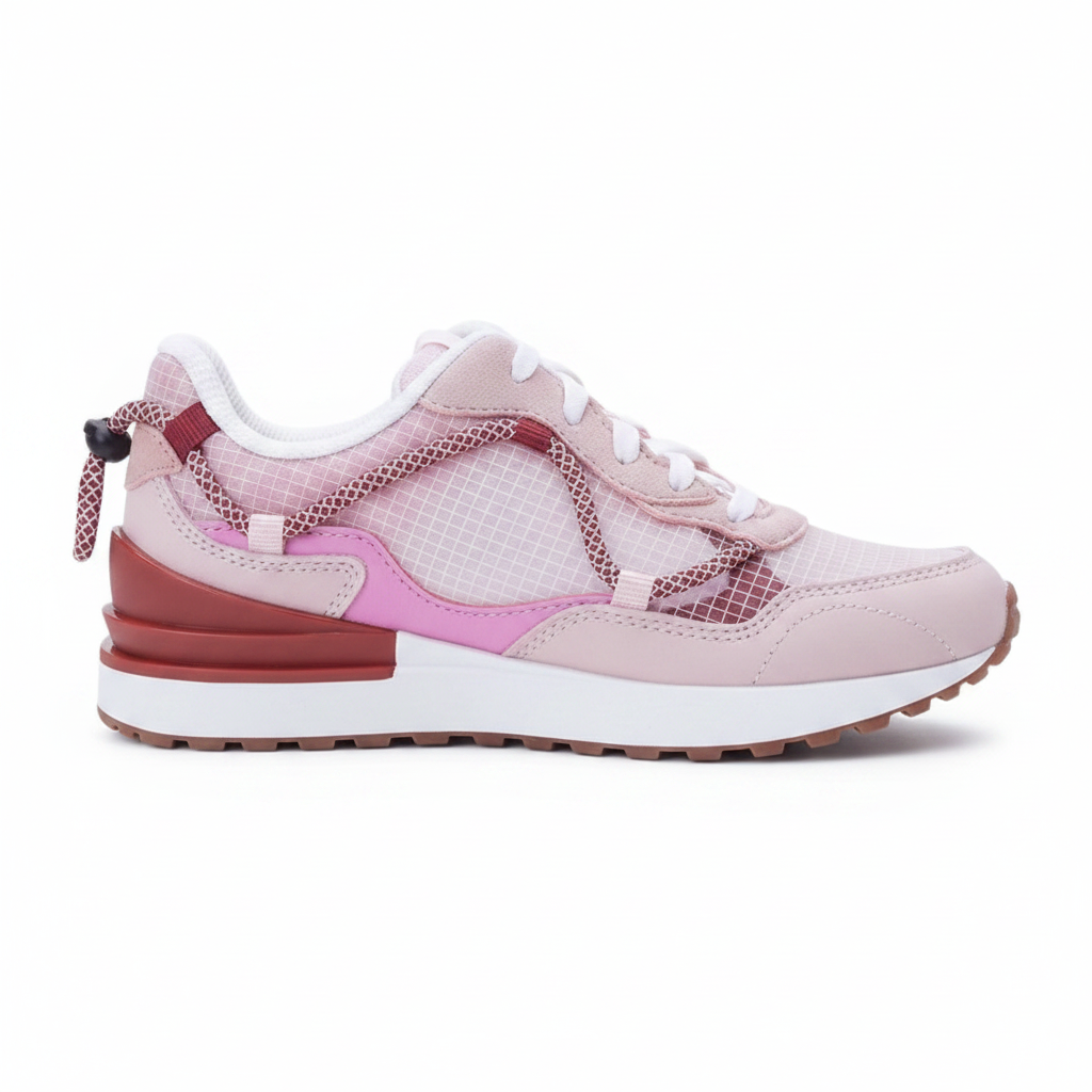Avia Little Girl And Big Girl Bungee Runner Sneaker by Avia
