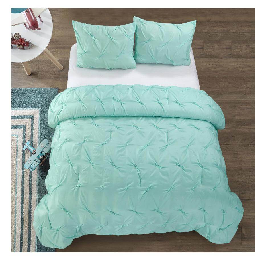 Better Homes & Garden Cotton Pintuck 5-Piece Comforter Set, Full/Queen by Walmart