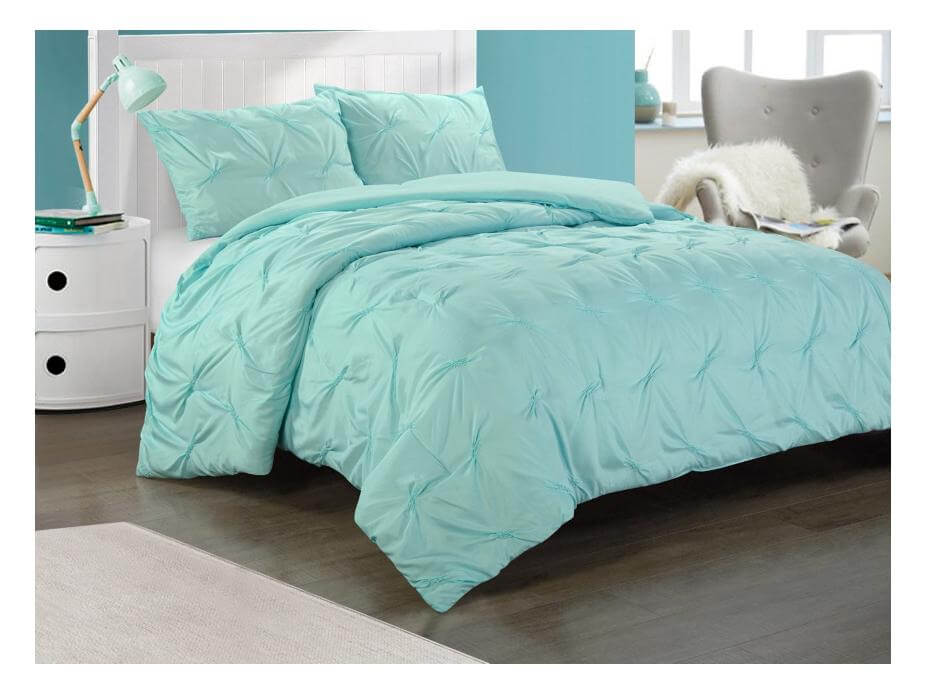 Better Homes & Garden Cotton Pintuck 5-Piece Comforter Set, Full/Queen by Walmart