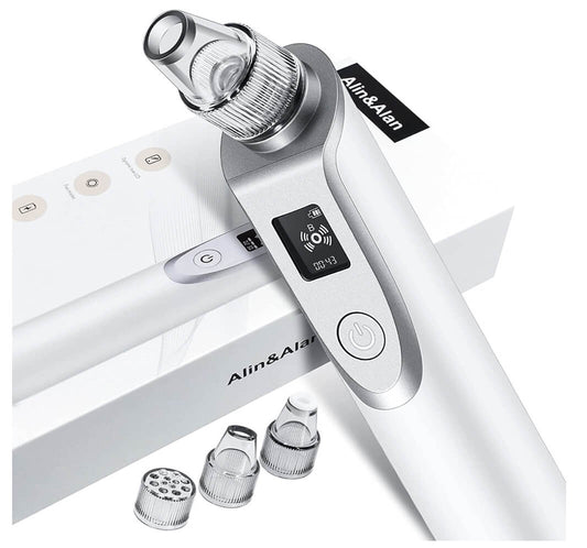 Alin&Alan Electric Blackhead Remover – Multi-Level Suction, Gentle Pore Vacuum for Clear, Smooth Skin by Alin&Alan