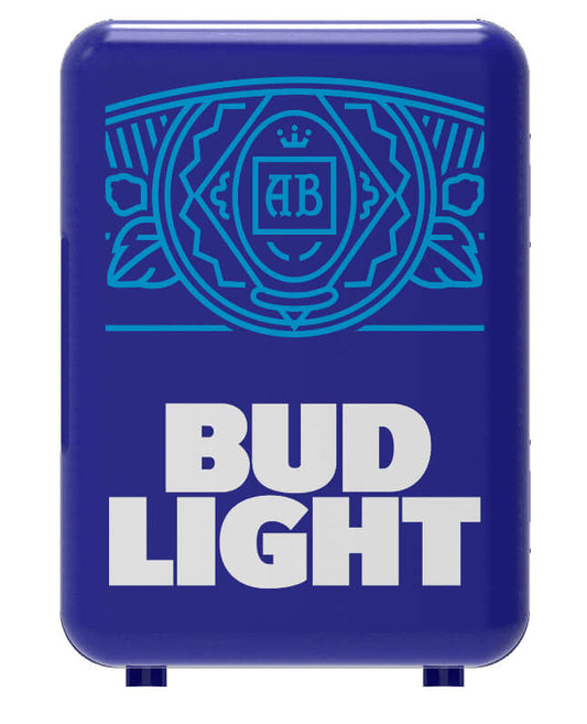 Bud Light 6 Can/4 Liter Capacity Mini Beverage Cooler, Blue by Walmart