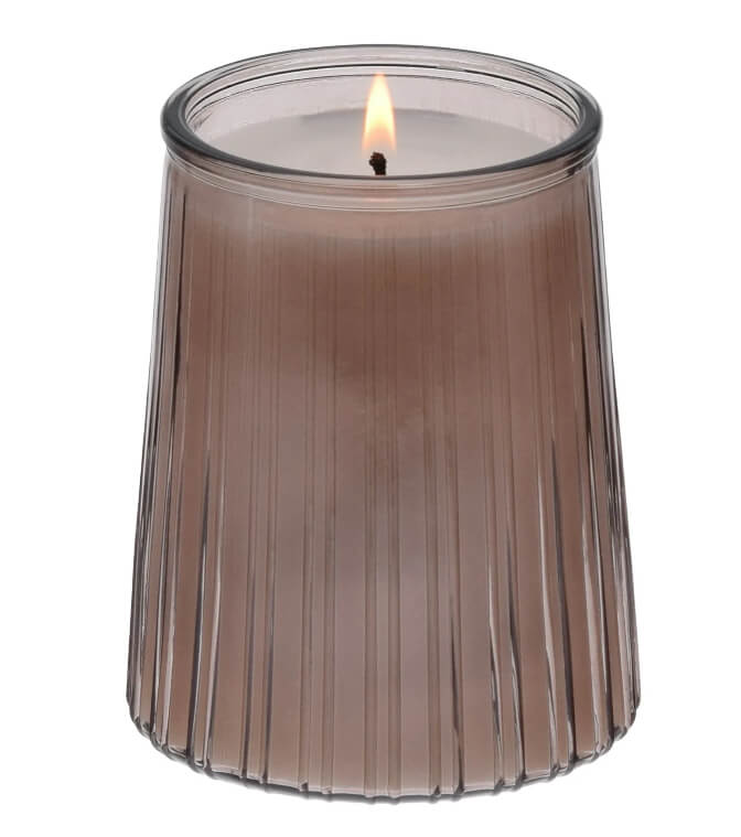 Citrus & Coconut Ribbed Jar Candle – 16.1oz Single Wick with Fresh, Inviting Fragrance by Better Homes & Garden