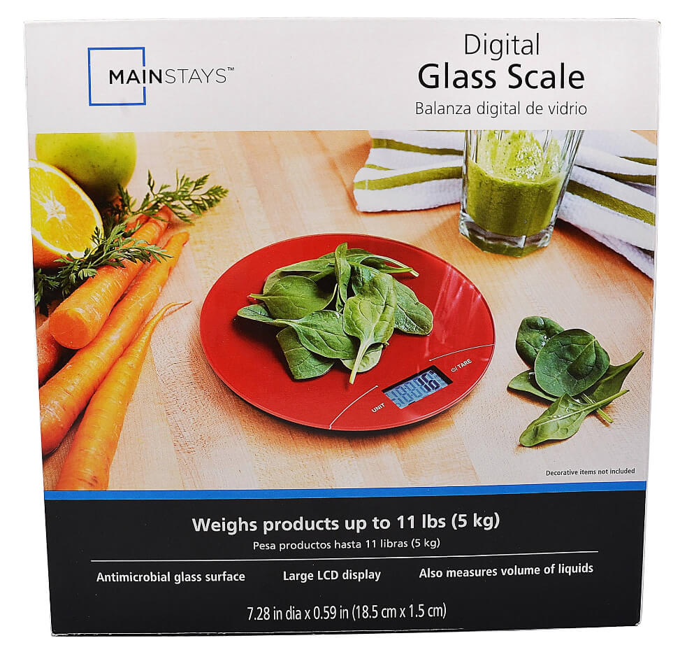 Mainstays Round Digital Scale by Walmart
