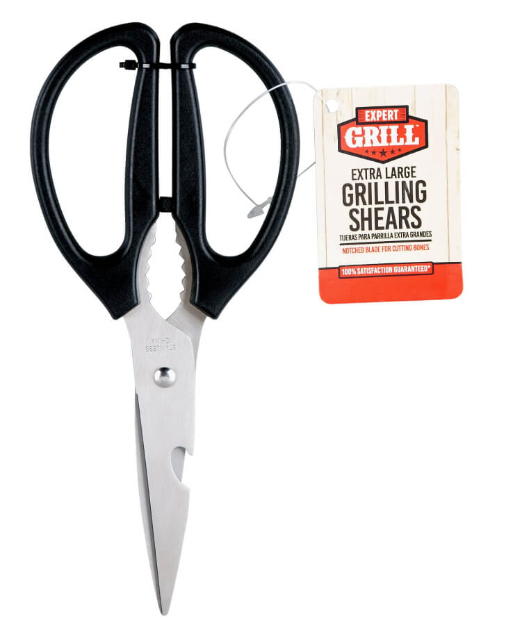 Expert Grill Extra Large Grilling and Kitchen Steel Shears by Walmart