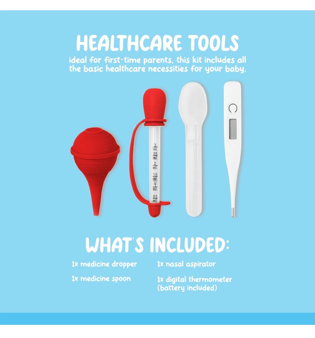 Smart Care Cocomelon Health & Grooming Kit for Toddlers, 17 Piece Kit