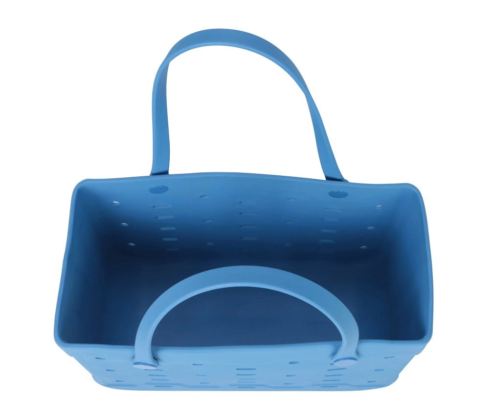Mainstays Large All Purpose Flex Laundry Tote – Waterproof & Washable – 18" W x 8.75" D x 13" H