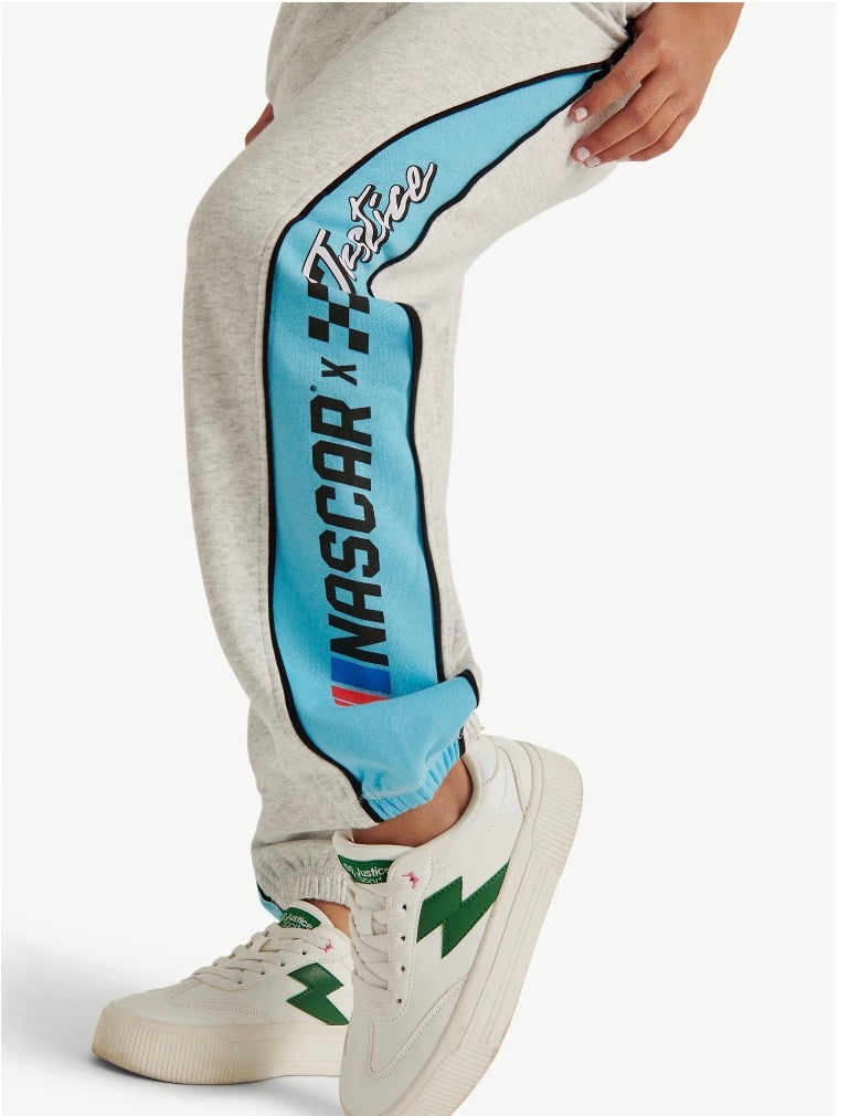 Justice Girl's NASCAR X Justice Collab Jogger, Sizes XS-XLP
