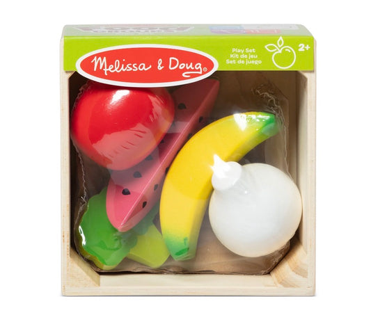 Melissa & Doug Wooden Food Groups Play Food Set – Dairy, FSC Certified