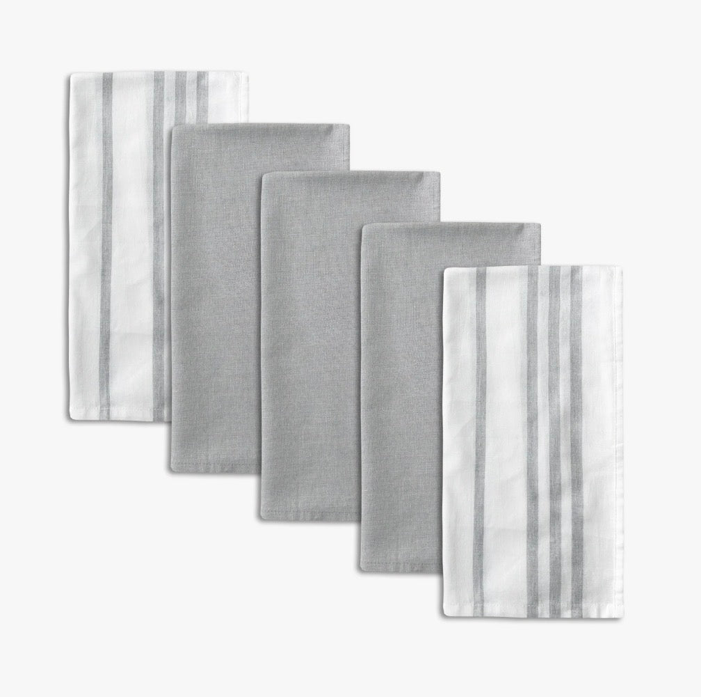 Mainstays 5-Piece Flour Sack Kitchen Towel Set