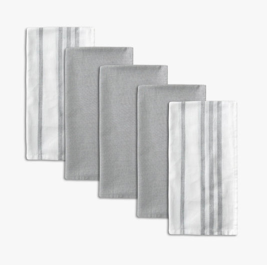 Mainstays 5-Piece Flour Sack Kitchen Towel Set