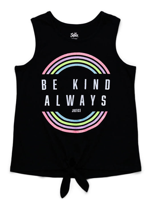 Justice Girls Everyday Faves Graphic Tank Tops, Various by Walmart