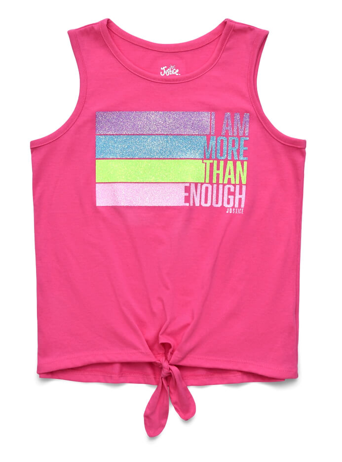 Justice Girls Everyday Faves Graphic Tank Tops, Various by Walmart