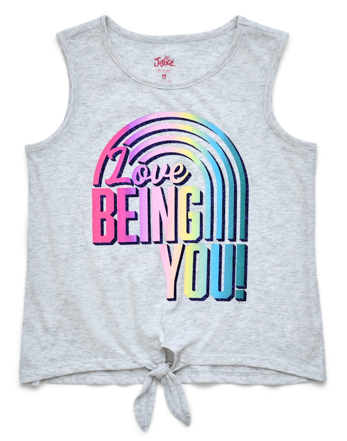 Justice Girls Everyday Faves Graphic Tank Tops, Various by Walmart