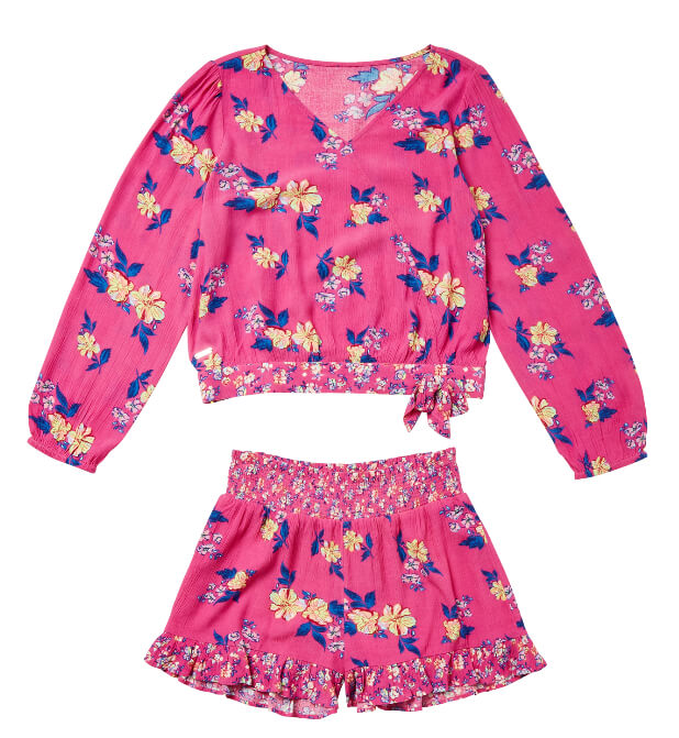 Justice Girls Fashion Surplice Set by Walmart