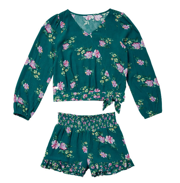 Justice Girls Fashion Surplice Set by Walmart