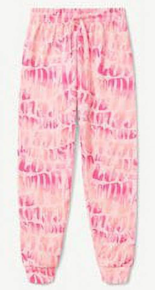 Justice Girls' Graphic Fleece Joggers – Soft, Stylish, and Statement-Making Loungewear by Justice