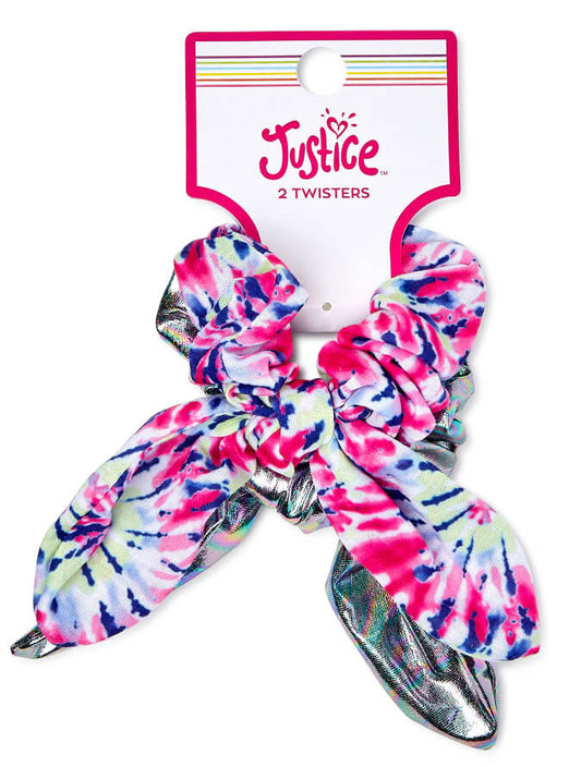 Justice Girls Print Short Tail Twisters, 2-Pack by Walmart