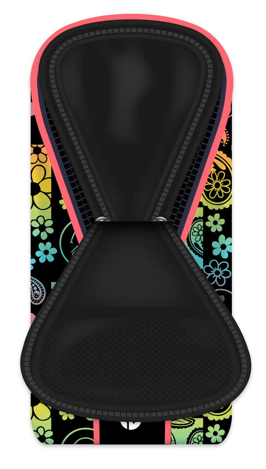 Justice Groovy Vibes Multi-color Desktop Pencil Case, Soft Case style by Walmart