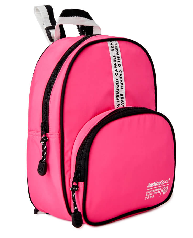 Justice Kids’ JSPORT Mini Backpack - Pink by Walmart