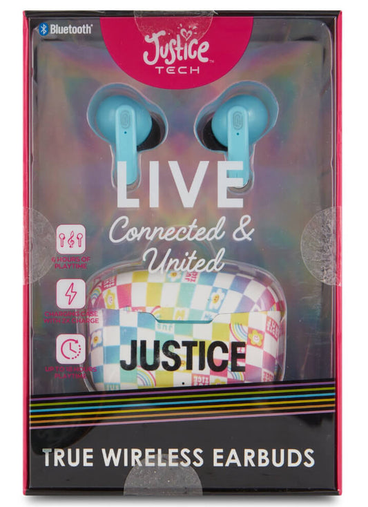 Justice True Wireless Earbuds with Charging Case by Justice