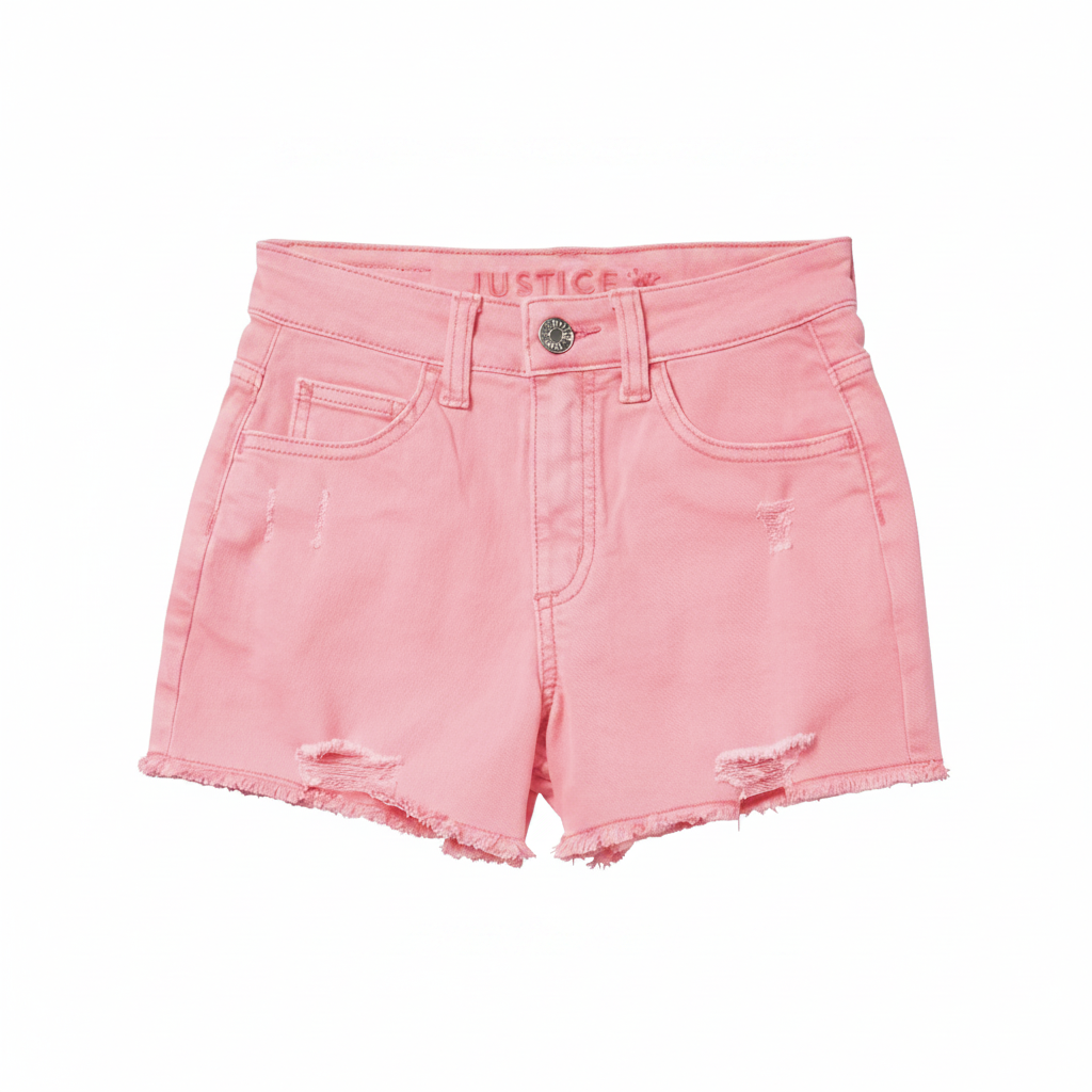 Justice Girls Mini Mom Short For Sizes 8 And 14 Youth Apparel by Justice 
