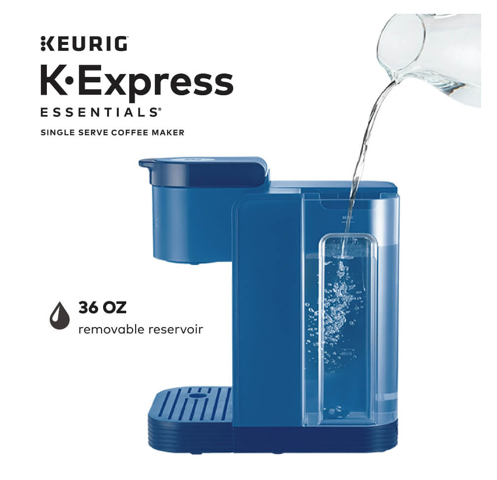 Keurig K-Express Essentials Single Serve Coffee Maker – One-Touch Brewing, Compact Design, Compatible with K-Cup Pods by Walmart