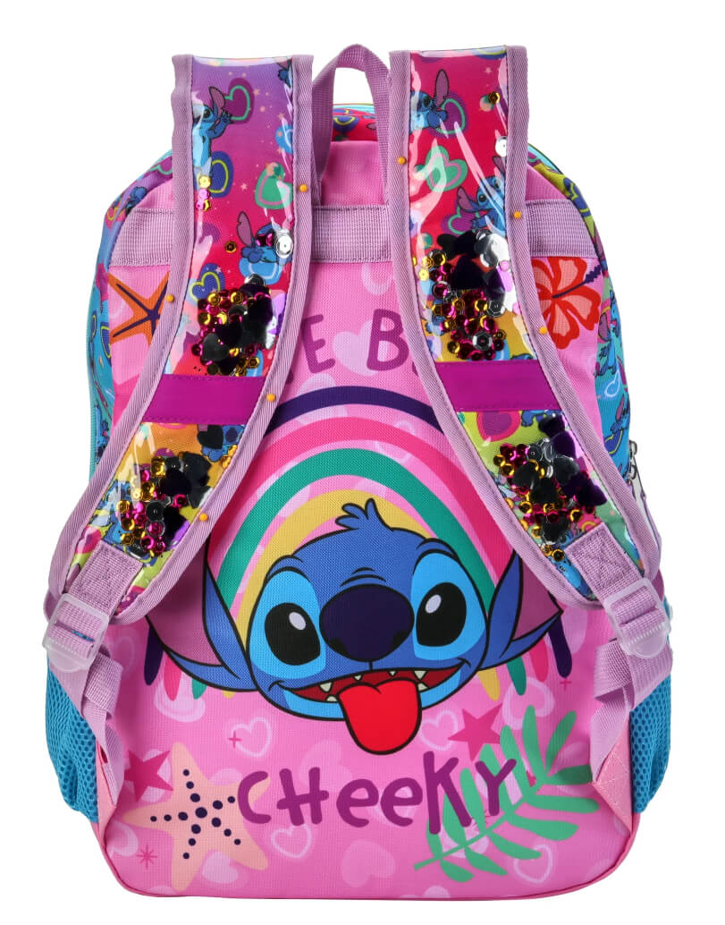 Lilo & Stitch 6-Piece Kids Backpack Set – Includes Backpack, Headphones, Lunch Bag & More by Stitch