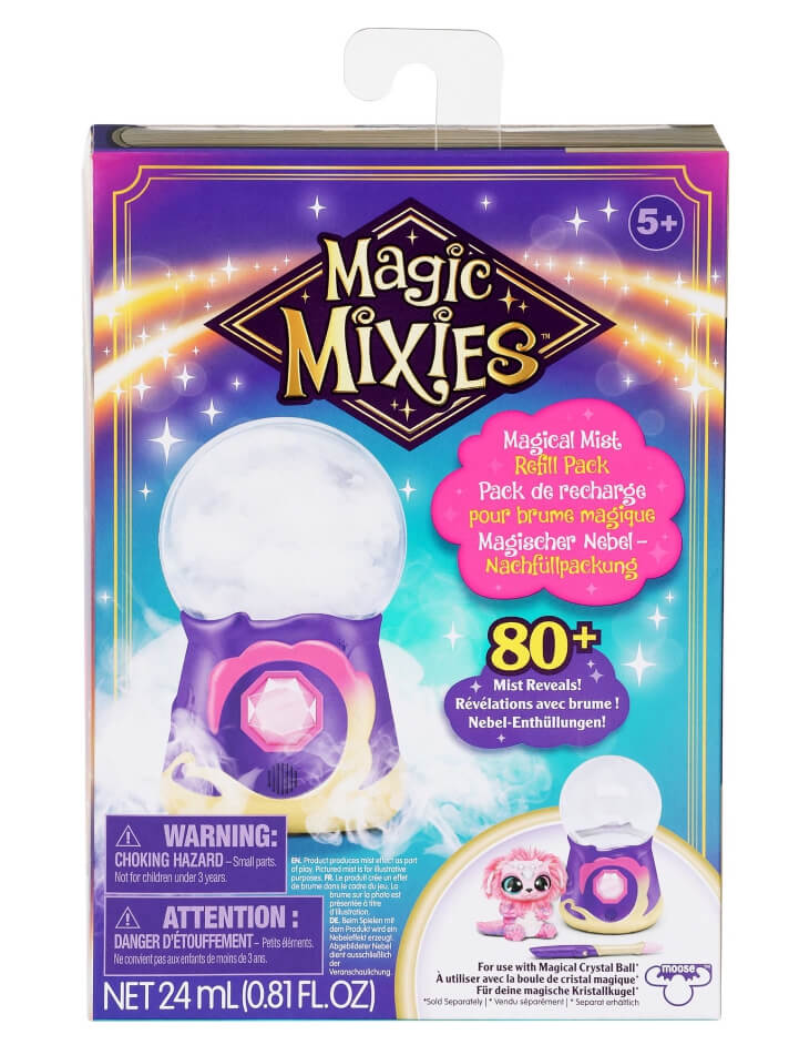 Magic Mixies Magical Mist and Spells Refill Pack for Magical Crystal Ball, Electronic Pet, Ages 5+ by Walmart
