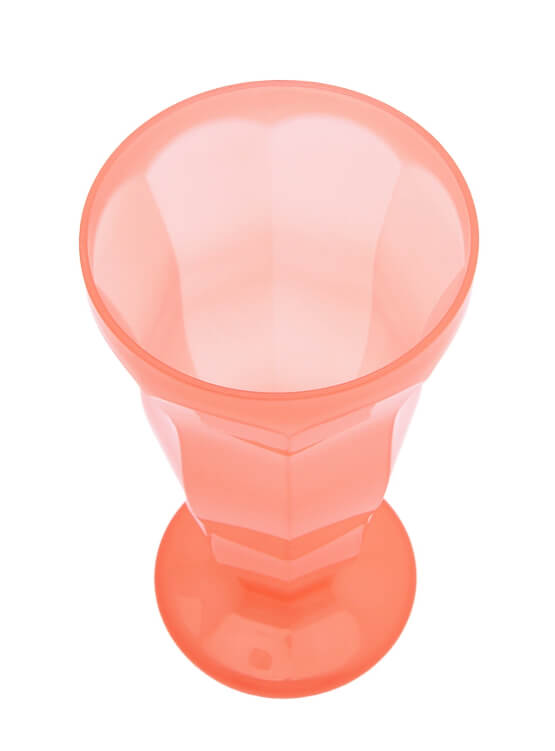 Mainstays 15-Ounce Plastic Color Changing Ice Cream Cup, Orange by Walmart