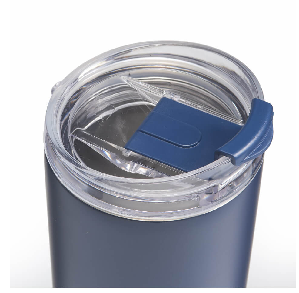 Mainstays 20 oz Double Wall Stainless Steel Tumbler, Navy by Walmart