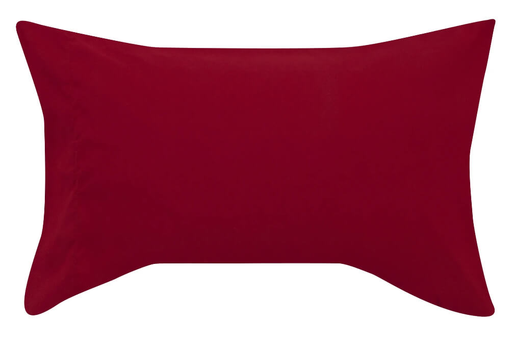 Mainstays 300 Thread Count Cotton Rich Percale Sheet Set – Twin, Breathable & Wrinkle-Resistant - Sedona Red by Mainstays