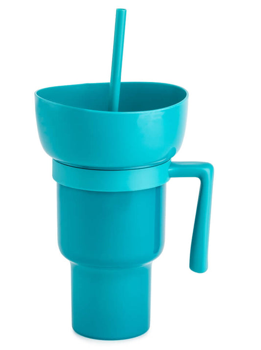 Mainstays Stadium Tumbler 32 fl oz, Teal by Walmart