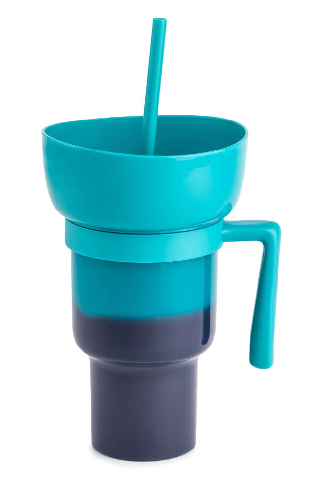 Mainstays Stadium Tumbler 32 fl oz, Teal by Walmart