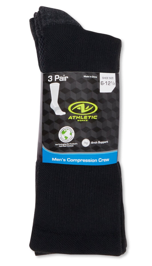 Men’s Breathable Mesh Socks from Athletic Works by Walmart