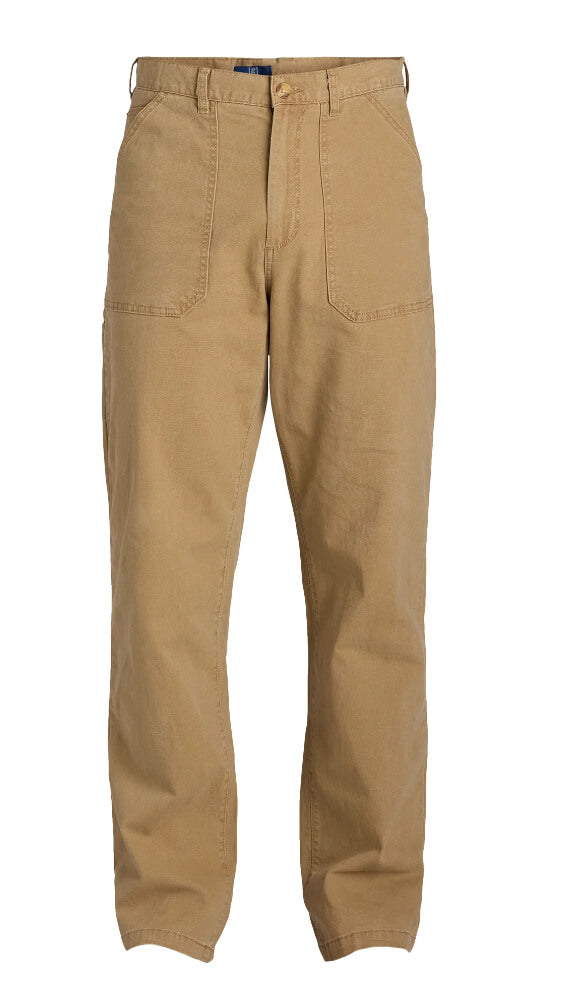 Men’s Straight Fit Utility Pants – Durable Cotton Blend with Functional Pockets by George