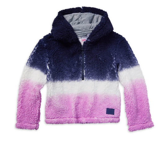 JUSTICE Girls Long Sleeve Sherpa Jacket, Sizes XS(5/6)-XL(16/18) by Walmart