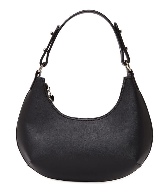 No Boundaries Women’s Joyful Expression Shoulder Bag Black by Walmart