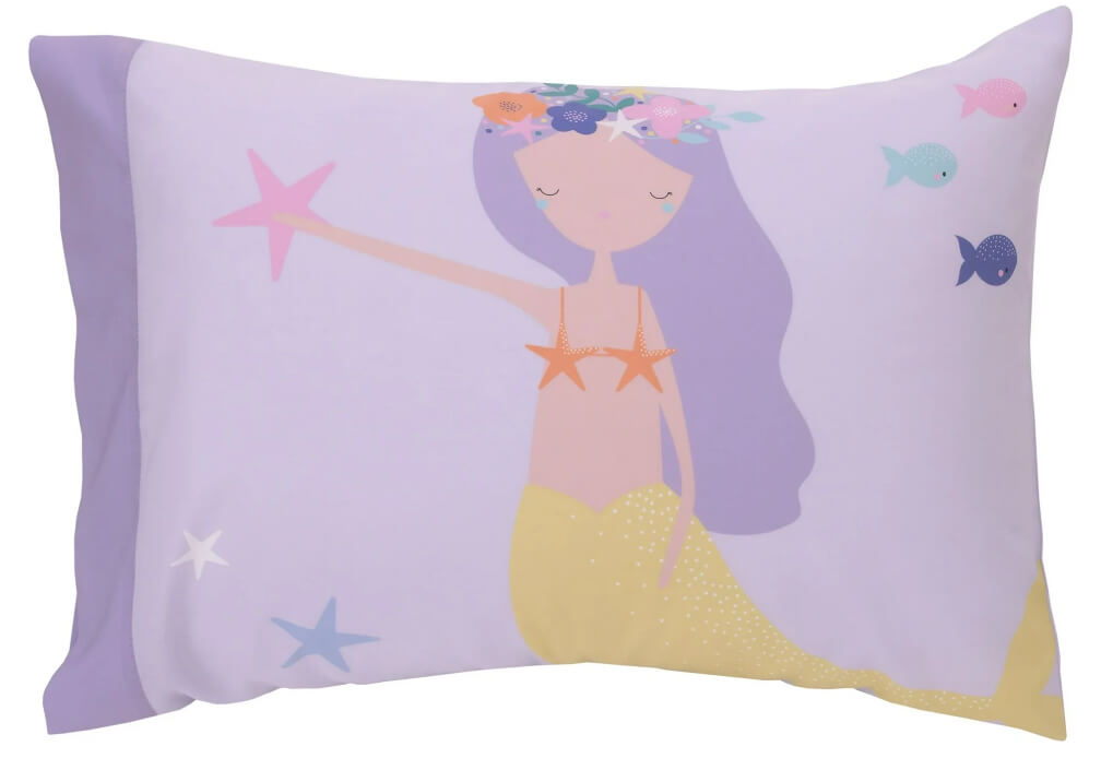 Parent's Choice 4-Piece Toddler Bedding Set – Mermaids and Friends Design, Soft & Cozy Sleep Set by Parent’s Choice