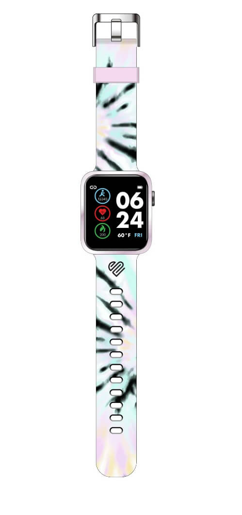 Justice Unisex Tween Smart Watch with Silicone Strap by Justice